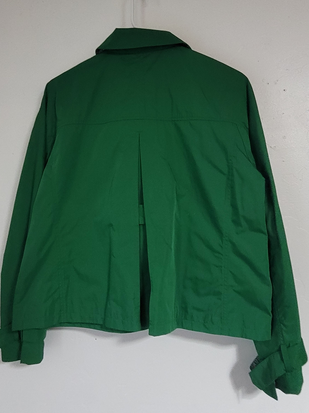 Chico's Emerald Green Rain Jacket - Picture 6 of 6